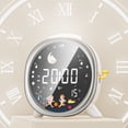 thumbnail image 4 of fastboy Digital Table Clock Accurate Timekeeping And Dual Intelligent Chips Intelligent Announcement Silent Silver, 4 of 6