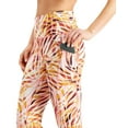thumbnail image 2 of Women's Ideology Performance Printed Cropped Leggings Size Large, 2 of 4