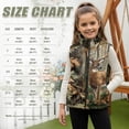 thumbnail image 7 of Pzuqiu Camo Hunting Deer Kid Outerwear Vest Size 4 Toddler Girl Clothes Warm Vest Zip Up Sleeveless for Girl Personalized Fall Outerwear Versatile for Kids and Toddlers, 7 of 7