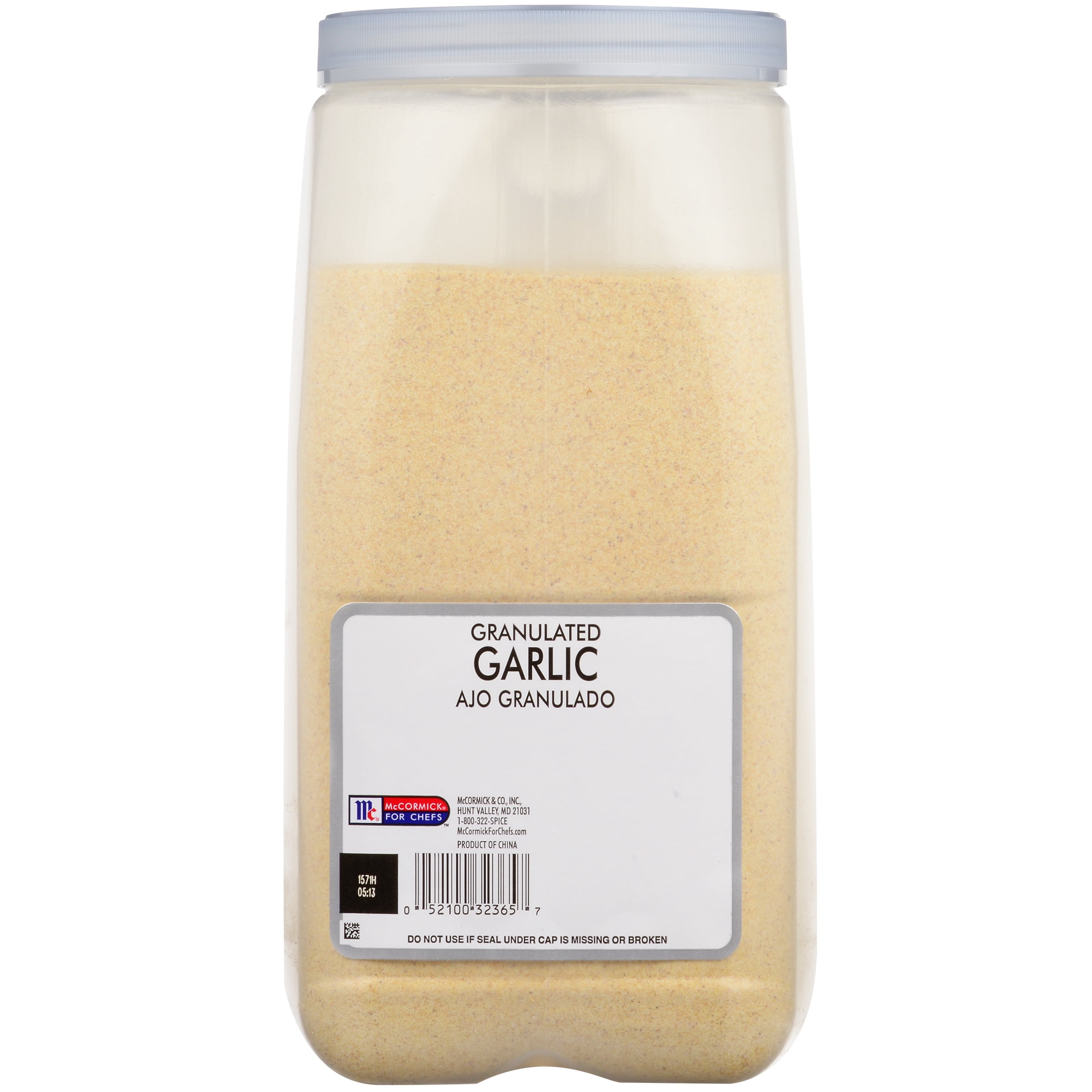 3 PACKS : Mccormick Granulated Garlic, 7.25-Pound