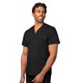 thumbnail image 1 of Adar Universal Unisex Scrubs - V Neck Tunic Scrub Top, 1 of 8