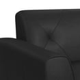 thumbnail image 4 of Symphony 3PC Living Room Set in Ling Dian Black Sofa Loveseat and Chair, 4 of 8