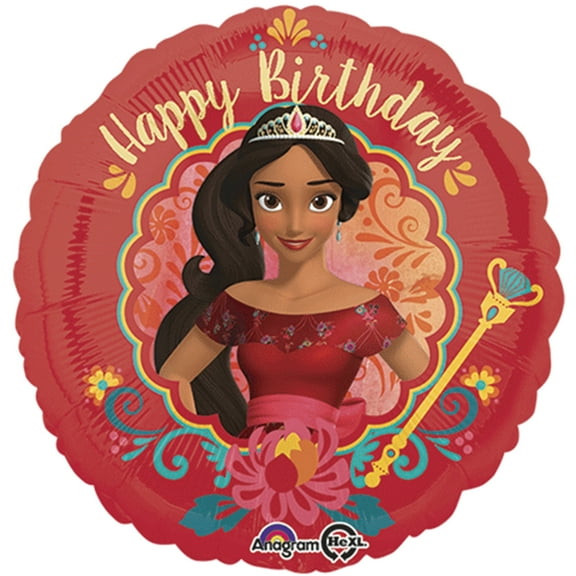 Princess Elena Happy Birthday Foil Balloon 18"