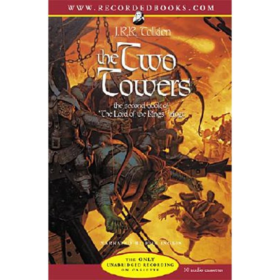 Pre-Owned The Two Towers (Audiobook On Cassette Tape) by J R R Tolkien, Rob Inglis