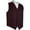 Berry, variant on "BEST TUXEDO" Men's Formal, Wedding, Prom, Homecoming, Tuxedo Vest, in Berry Paisley