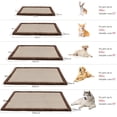 Dog Crate Pad 24x17 Inch Memory Foam Bed Mat For Small Cat Washable ...