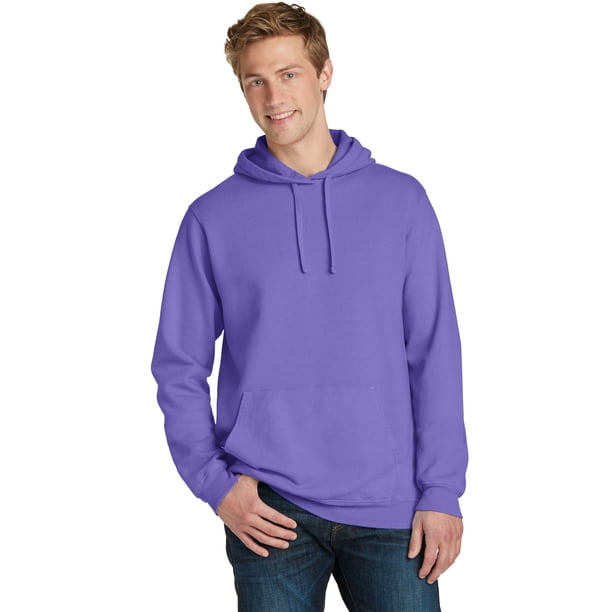 Sudadera con capucha te?ida en prenda Beach Wash? de Port & Company?. PC098H Puerto & Compa??a PC098H