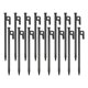 thumbnail image 1 of Estacas para Carpa RIY de Metal Resistente 20 cm Acero Paquete de 16, 1 of 8
