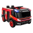 thumbnail image 2 of Montable Electrico Camion Bombero 12v Luces, Sonido Y Función De Agua, 2 of 6