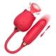 thumbnail image 2 of Juguete de rosa para sexo de mujer - Estimulador de sexo de rosa para mujeres Juguetes Parejas Adulto con consolador de empuje, 10 Vibrador de empuje Juguete Sexo G Punto Vibrador, Juguetes sexuales p, 2 of 9