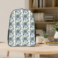 thumbnail image 5 of Honeii Flowers and Butterflies Print Clear Backpack Heavy Duty Transparent Bag 17" See Through BookBag for Women Men Adults Work Festival Sports Travel, 5 of 7