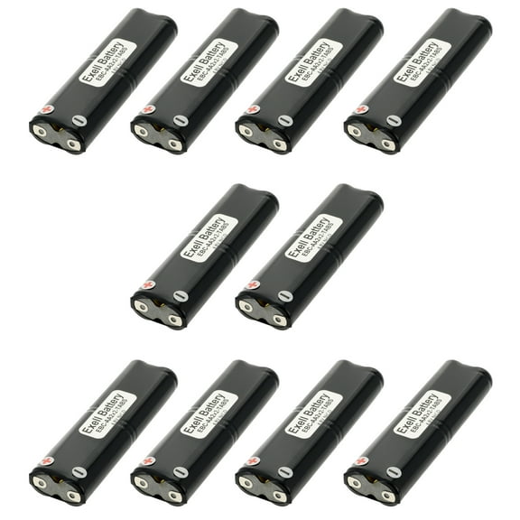 10x 4.8V 1000mAh NiCD Batteries w/Tabs Fits Emergency Lights Prescolite 12-860