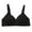 Black, variant on Womens Push Up Bras Full Coverage Bra Adjustable Straps Wire Free Breathable Everyday Bra Comfort No Underwire Bra