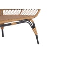 thumbnail image 3 of KOSSMAI Wicker Fabric Upholstered Patio Egg Chair, 3 of 5
