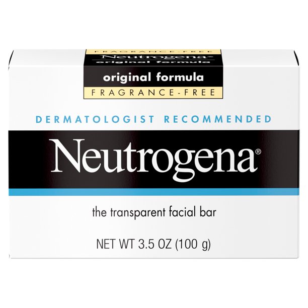 Neutrogena Original FragranceFree Gentle Facial Cleansing Bar, 3.5 oz