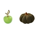 thumbnail image 1 of Escultura De Fruta De Cerámica Con Forma De Figura Decorativa Para Cafetería, Estudio, Sala De Estar, Vacaciones, Cojín Decorativo De Calabaza De Peluche Para Sofá, Cama, Dormitorio,, 1 of 8