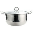 thumbnail image 4 of Kitchen Stockpot Soup Pot Noodle Cooking Pot Restaurant Pot Kitchen Supply Stainless Steel Stockpot, 4 of 8