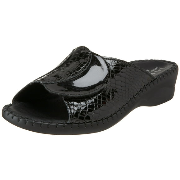 La Plume Women's Paola Sandal,Black,38 M EU / 8 B(M)