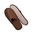 thumbnail image 2 of 10 pares de zapatillas de hotel desechables Sonducket de lana Coral para hombres y mujeres Talla única, 2 of 6
