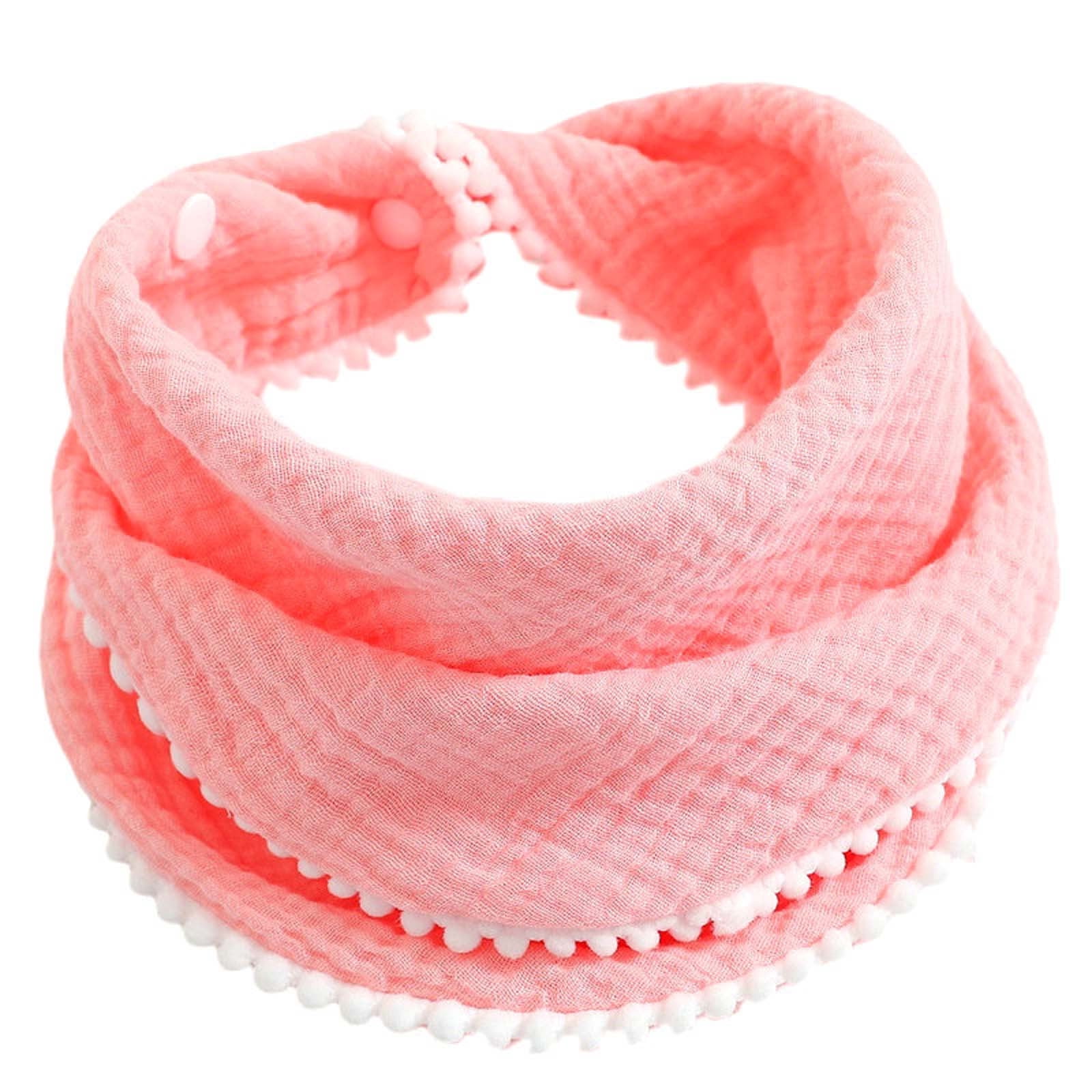 Bavoirs Bébé unis - 7 pièces - Protection bave et Vêtements - Lingettes bave pour