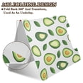 thumbnail image 2 of FORMRS A4 Clipboard Folder with Pen Holder Horizontal Foldable School Office Binder, Avocado, 2 of 9