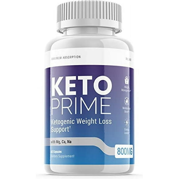 Keto Prime Pill Advanced Ketogenic Weight Loss Support (60 Capsules)
