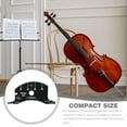 thumbnail image 4 of MasteelfCA 1Pc Practical Violin Bridge Practical Violin Part Useful Violin Accessory Black, 4 of 7