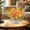 Orange-Free Size, variant on CxhicLuv Decorative Fake Flowers, Artificial Polyester Flowers for Home Decoration, Simulation Dried Flowers for Living Room, Dining Table & TV Cabinet, Christmas Tree & Garland Decor