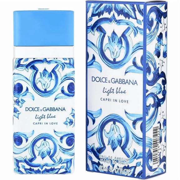 Dolce and Gabbana Ladies Light Blue Capri In Love EDP Spray 1.7 oz Fragrances 8054754407242