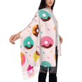 thumbnail image 4 of Junzan Lightweight Women'S Fashion Donut Printed Winter Fall Warm Scarves Scarf Shawl, 4 of 9