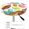 thumbnail image 4 of Naloa Color Donut Round Bar Stool Cushion Cover 12-14 inch, Fits Kitchen, Office, Restaurant Chairs - 14 inch, 4 of 7