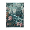 thumbnail image 2 of 60x108 Inch Tablecloth Polyester Square Tablecloth for Home Kitchen Dinner Decor Elegant Nautical Scene, 2 of 9
