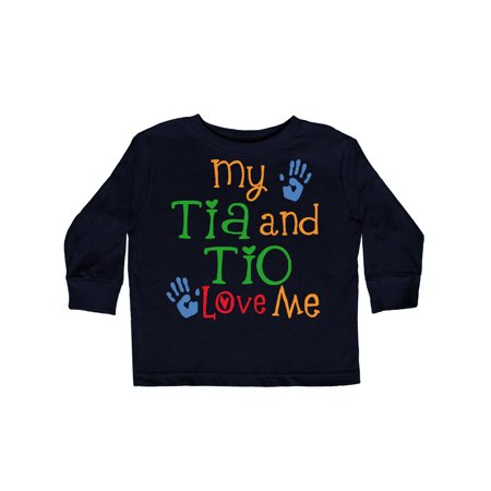 

Inktastic Tia and Tio Love Me Gift Toddler Boy or Toddler Girl Long Sleeve T-Shirt