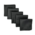 thumbnail image 4 of 5-Pack Set Men's Solid Color Pocket Square Handkerchief, 4 of 4