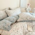 thumbnail image 2 of Juego de fundas de edredón EAVD Garden Vibrant Floral, 100% algodón, 2 of 9
