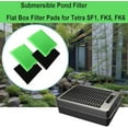 thumbnail image 7 of 2 Packs Filter for Tetra Foam Flat Box Filter Pads,Compatible with Tetra 19015 SF1 SPF1 26592 FK5 FK6 Submersible Pond Filter Kits$$Garden & Patio, 7 of 7