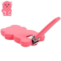 PAMINGONO Fingernail Clipper 1Set Shape for Babies with Nail Trimming and Dirt Prevention Functions