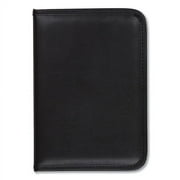 Samsill Professional Padfolio, 3/4w x 9 1/4h, Open Style, Black, Each