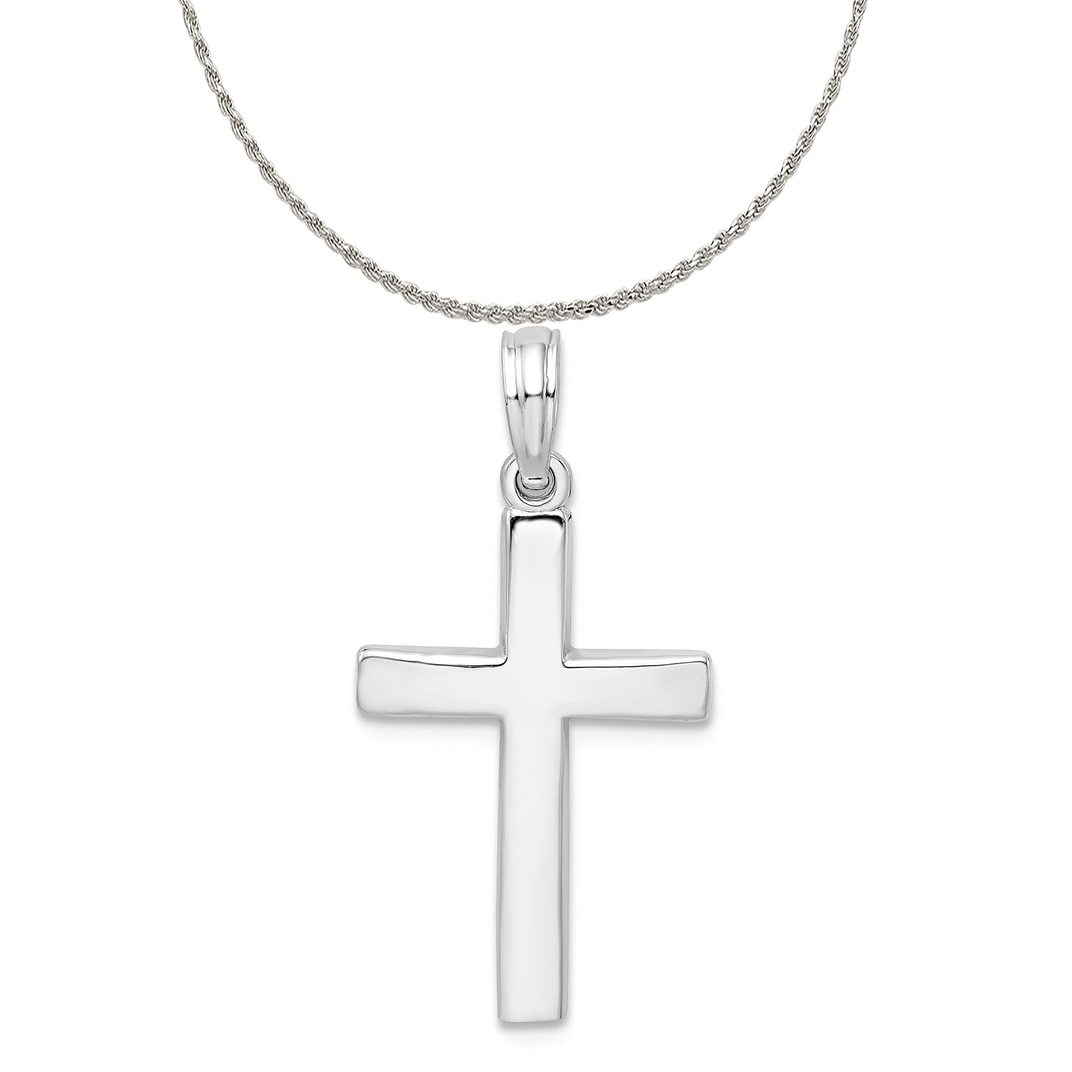 Sterling Silver Rope Chain Necklace 20 