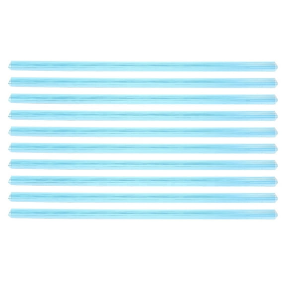 Hemoton 10Pcs Bookbinding Slide Bar Plastic Binders Slide Grip Binding Bars Plastic Slide Binders Bar Slide Binders