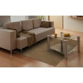 thumbnail image 2 of Berkley Cottage Area Rug MC100 Mocha Solid Textured 3' x 5' Rectangle, 2 of 3