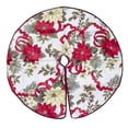 thumbnail image 3 of 2 Pcs Cartoon Christmas Tree Dress Printed Tree Skirt Christmas Decoration, Size:60cm, 3 of 4
