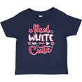 thumbnail image 3 of Inktastic 4th of July Red White and Cute with Arrow and Stars Boys or Girls Baby T-Shirt, 3 of 5