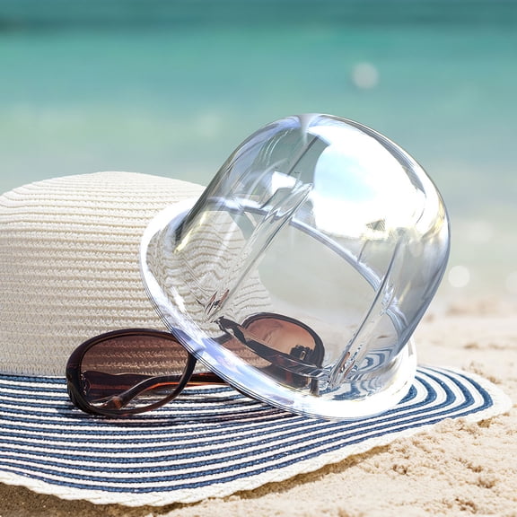 Minkissy Dome Hat Racks for Caps, PVC Material, Easy to Place and Move, 12Pcs