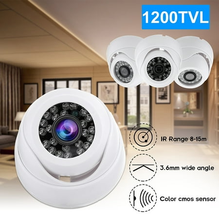 Mini Camera Cctv Mini Indoor HD 1200TVL CCTV Surveillance Security Camera IR Night Vision With 0.14 Inch Super Wide Angle Lens ()