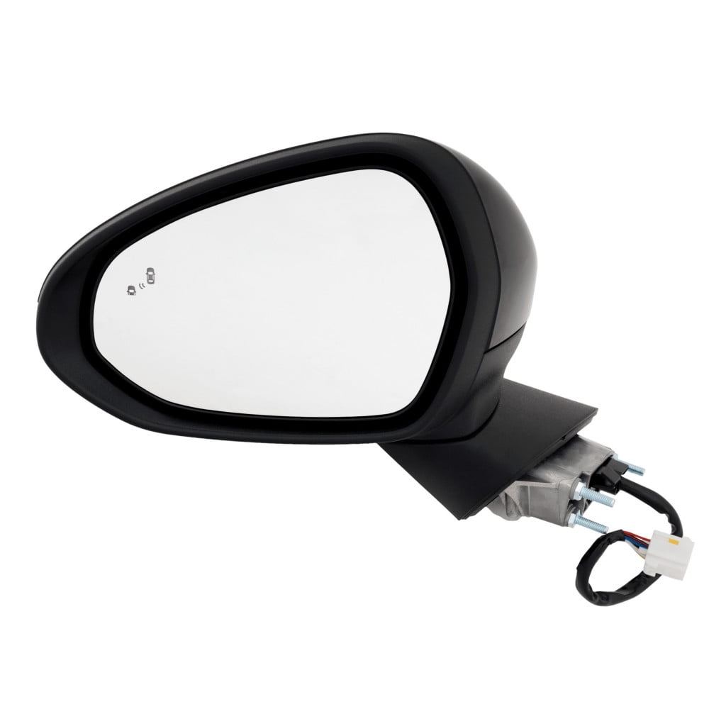 KarParts360 For Kia K5 2021 2022 2023 2024 Door Mirror Driver And Passenger Side | Pair | Paintable | Manual Folding | Power | Heated | In-housing Signal Light | GT-Line Model | KI1320246, KI1321246