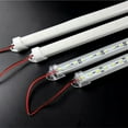 thumbnail image 2 of HLONK Car LED Interior 2 Pcs Sports Pearlescent Strip Lights Leds DC 12V Bar Rigid White, 2 of 4