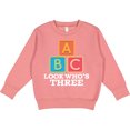 thumbnail image 2 of Inktastic 3rd Birthday 3 Year Old Alphabet Toddler Sweatshirt, 2 of 4