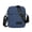 Blue, variant on ZACPNCV Men's Mini Crossbody Bag Lightweight Casual Small Shoulder Sling Bag Portable Daily Casual Daypack for Work & Outdoor Gray