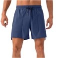 thumbnail image 2 of Mens Pantalones Cortos Atléticos Verano Color Sólido Suelto Deportes, Preathable Entrenamiento Fresco Correr Y Pantalones Cortos de Fitness, 2 of 9